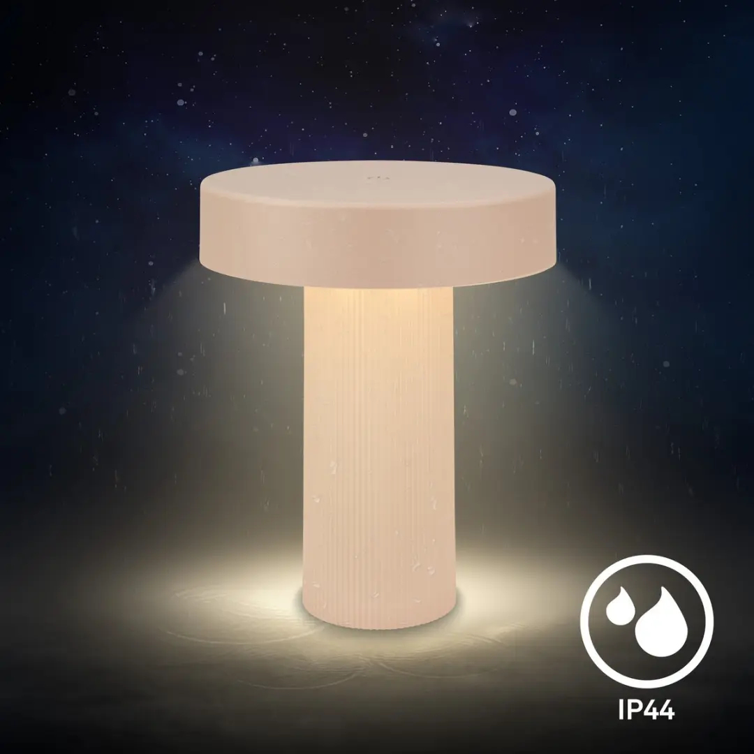 Briloner Bito Oplaadbare Tafellamp - Beige