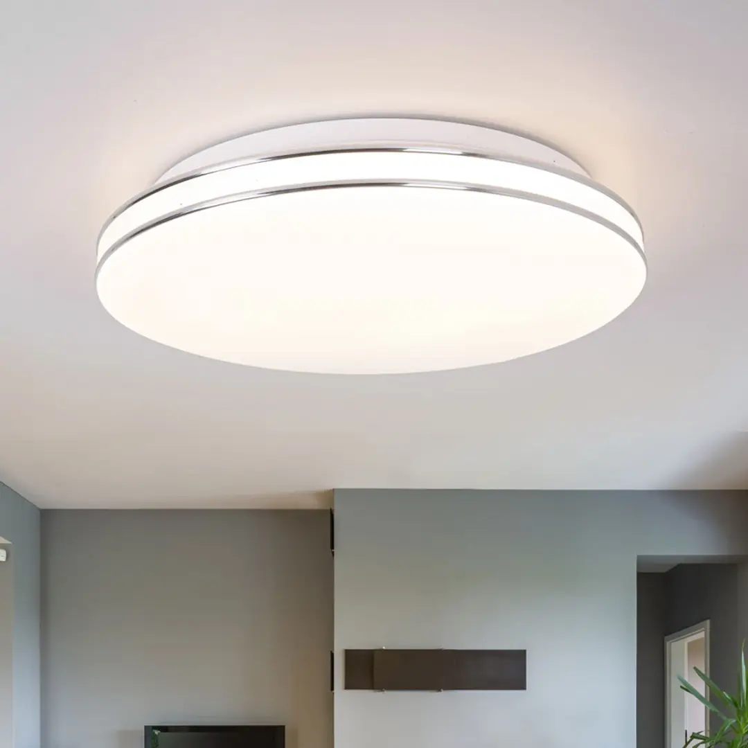 Globo LED Plafondlamp 24W 1800lm Warm Wit - 37x8cm