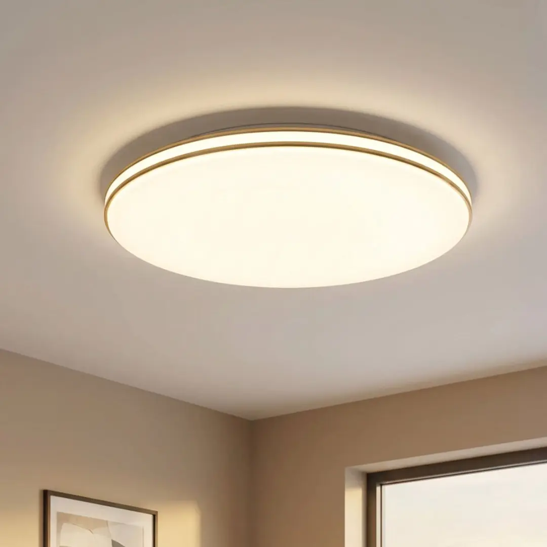 Globo LED Plafondlamp 24W 1800lm Warm Wit - 37x8cm