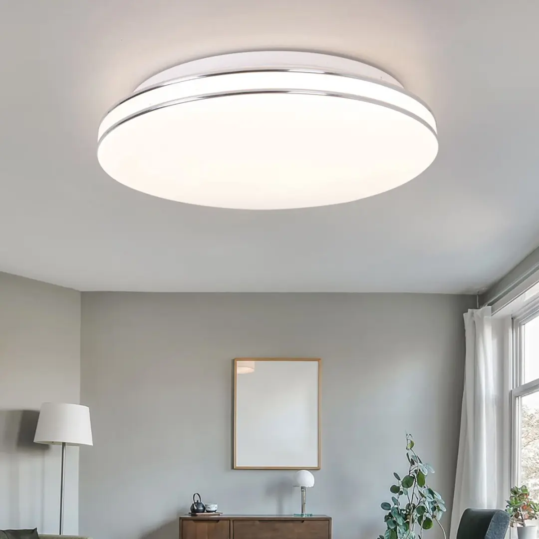 Globo LED Plafondlamp 24W 1800lm Warm Wit - 37x8cm