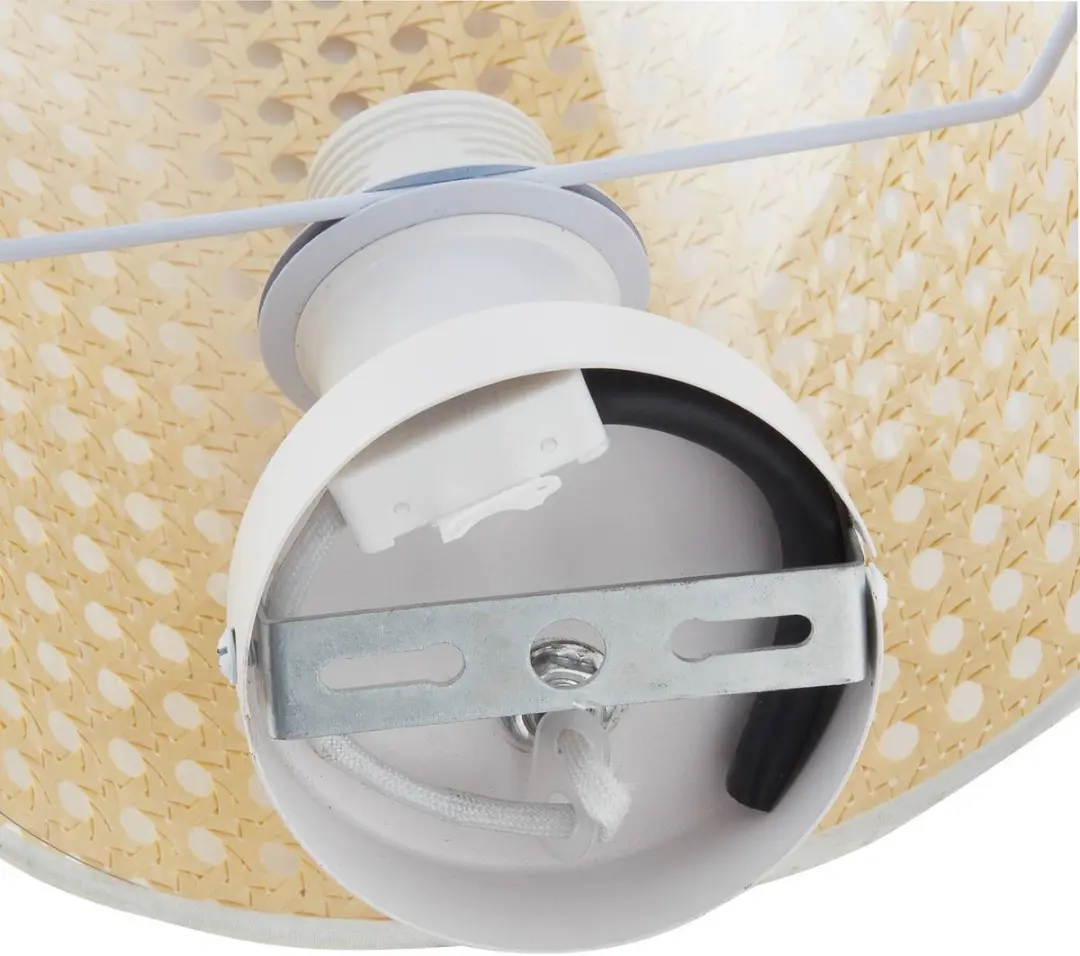 Lindby Wandlamp Bamboe 25cm
