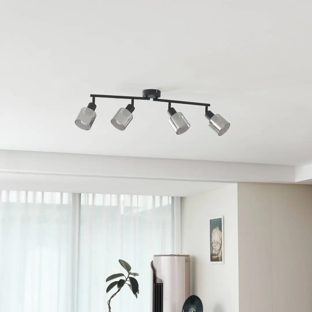 Lindby Buitenspot 4-Licht Glas