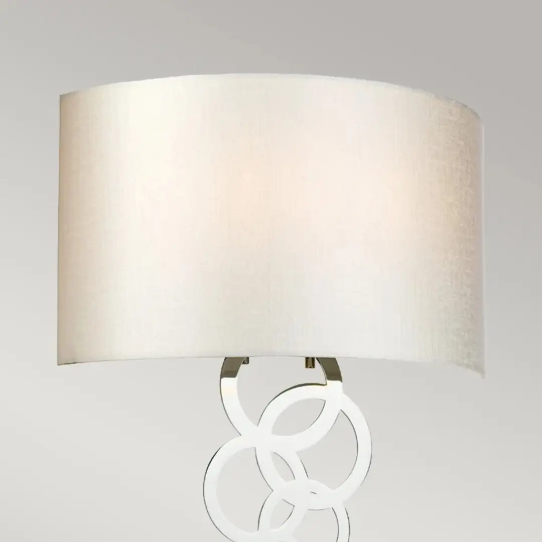 Elstead Curtis LED Wandlamp 2x E27 60W - Polished Chrome