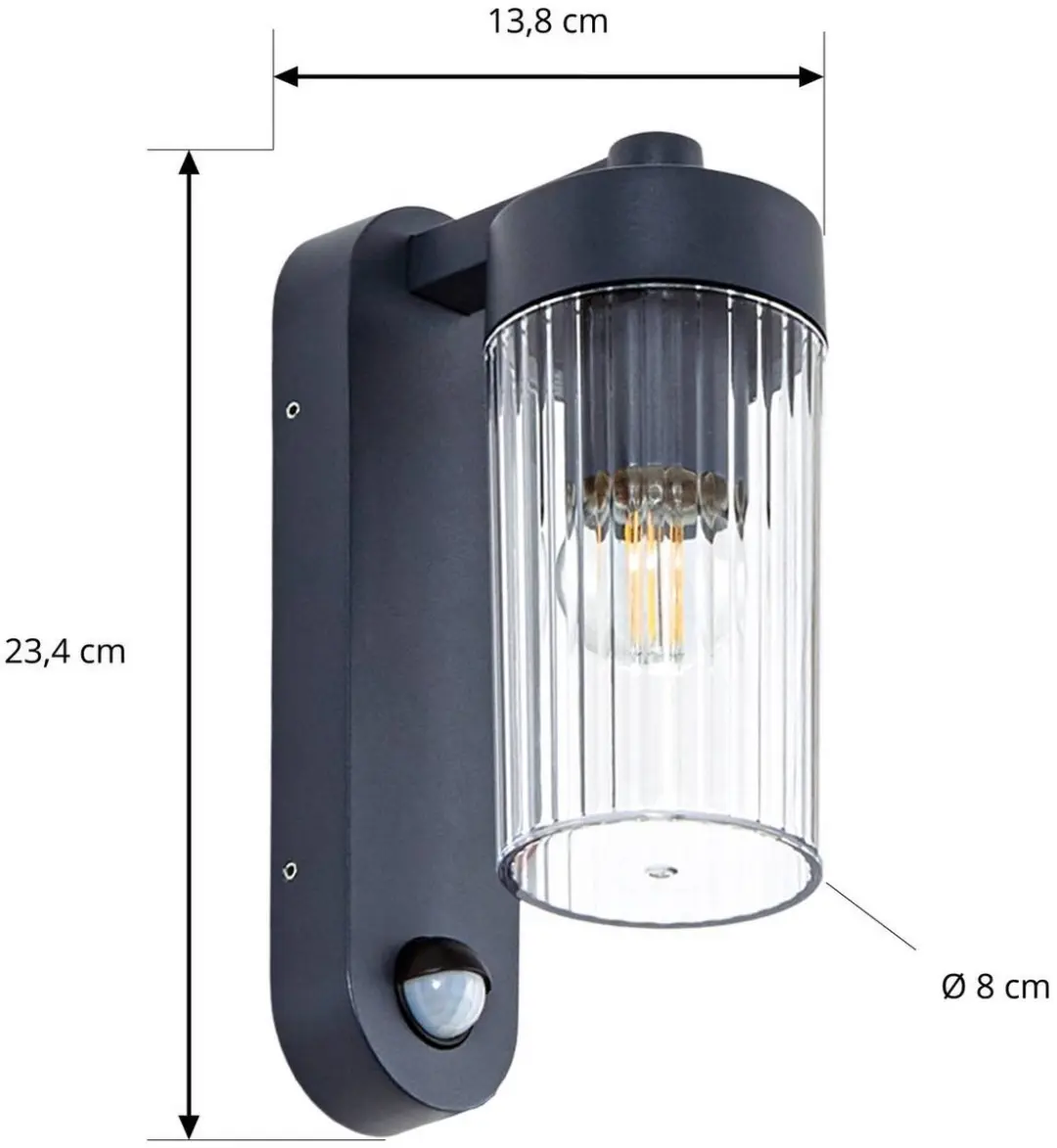 Lindby Wandlamp Buiten 1 Licht E27