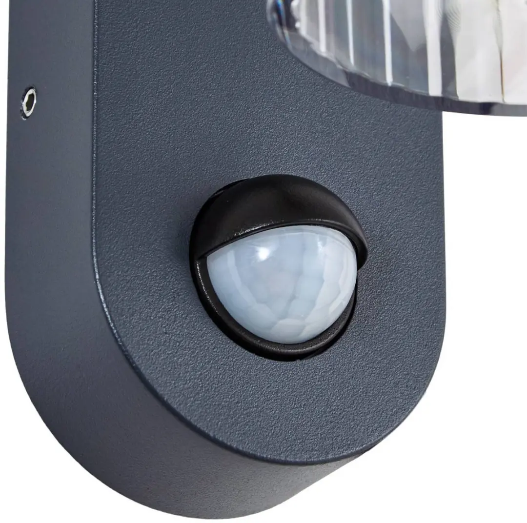 Lindby Wandlamp Buiten 1 Licht E27 - Antraciet