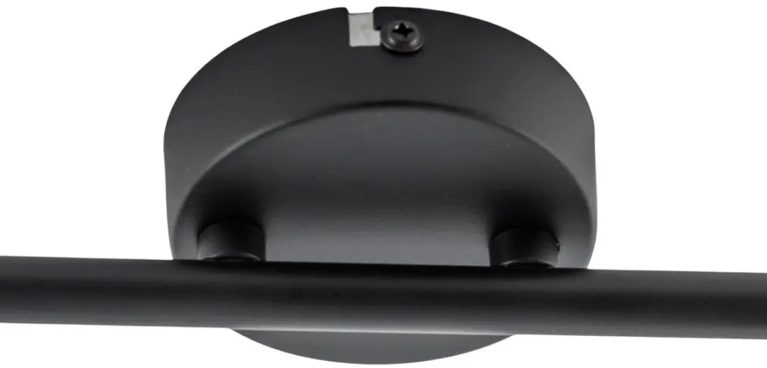Lindby Plafondlamp 2 Lichtpunten E14 Rookgrijs Mat Zwart