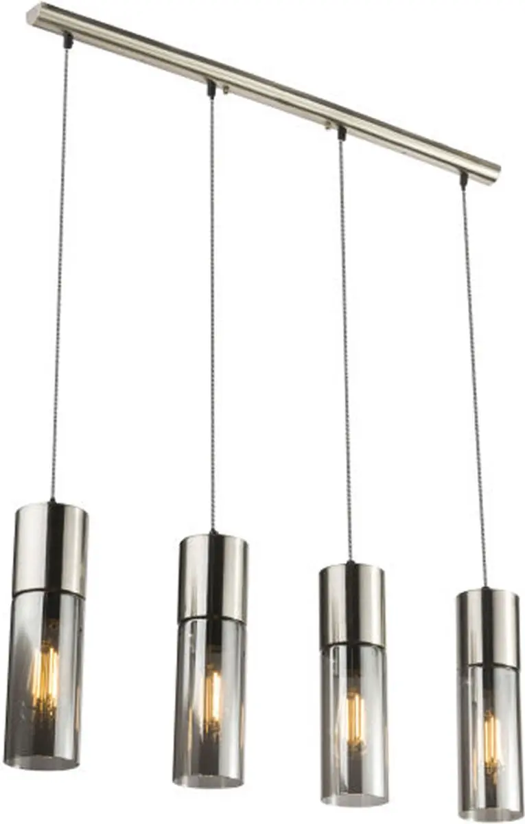 Globo Annika Hanglamp - Nikkel - E27