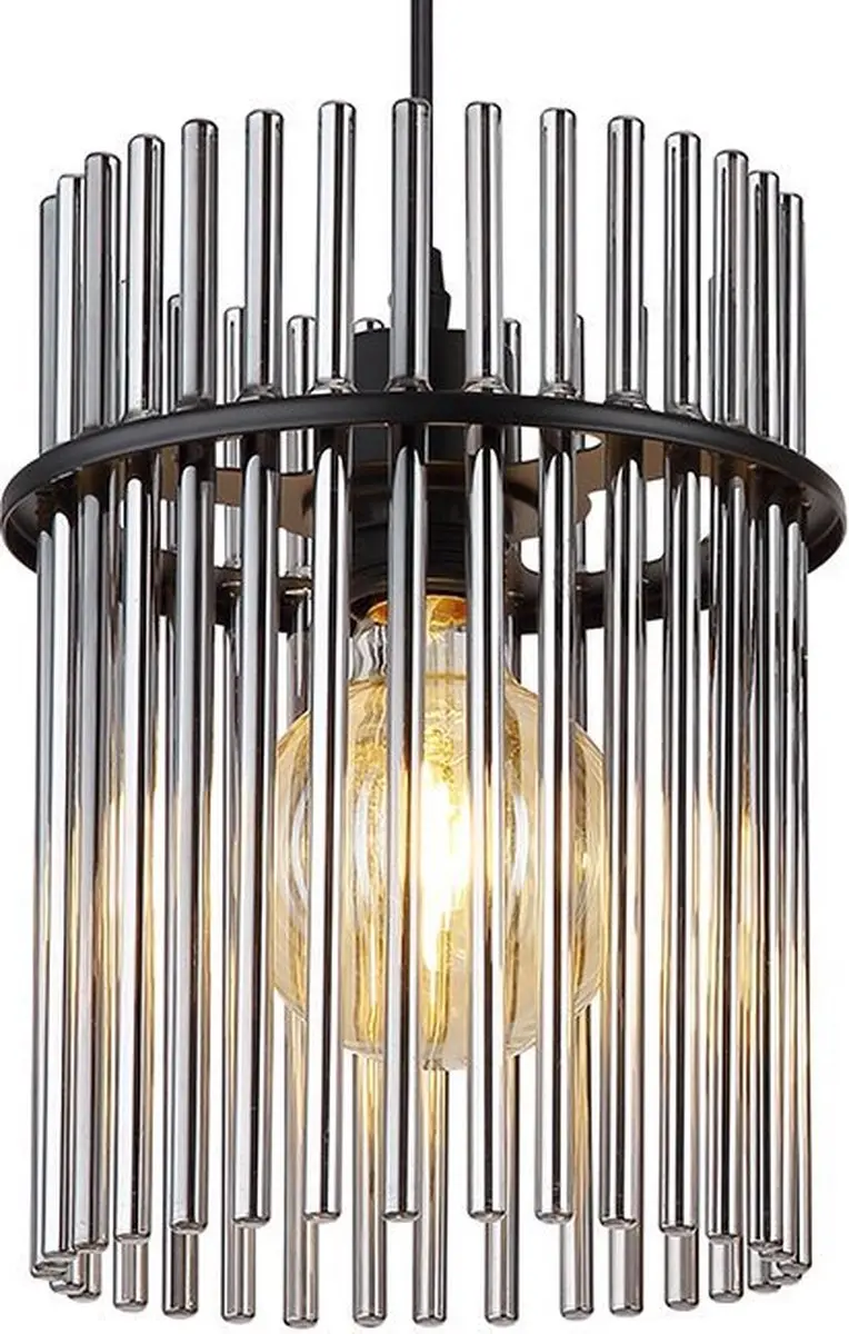 Globo Gorley Hanglamp - 3 Lichtpunten - Zwart