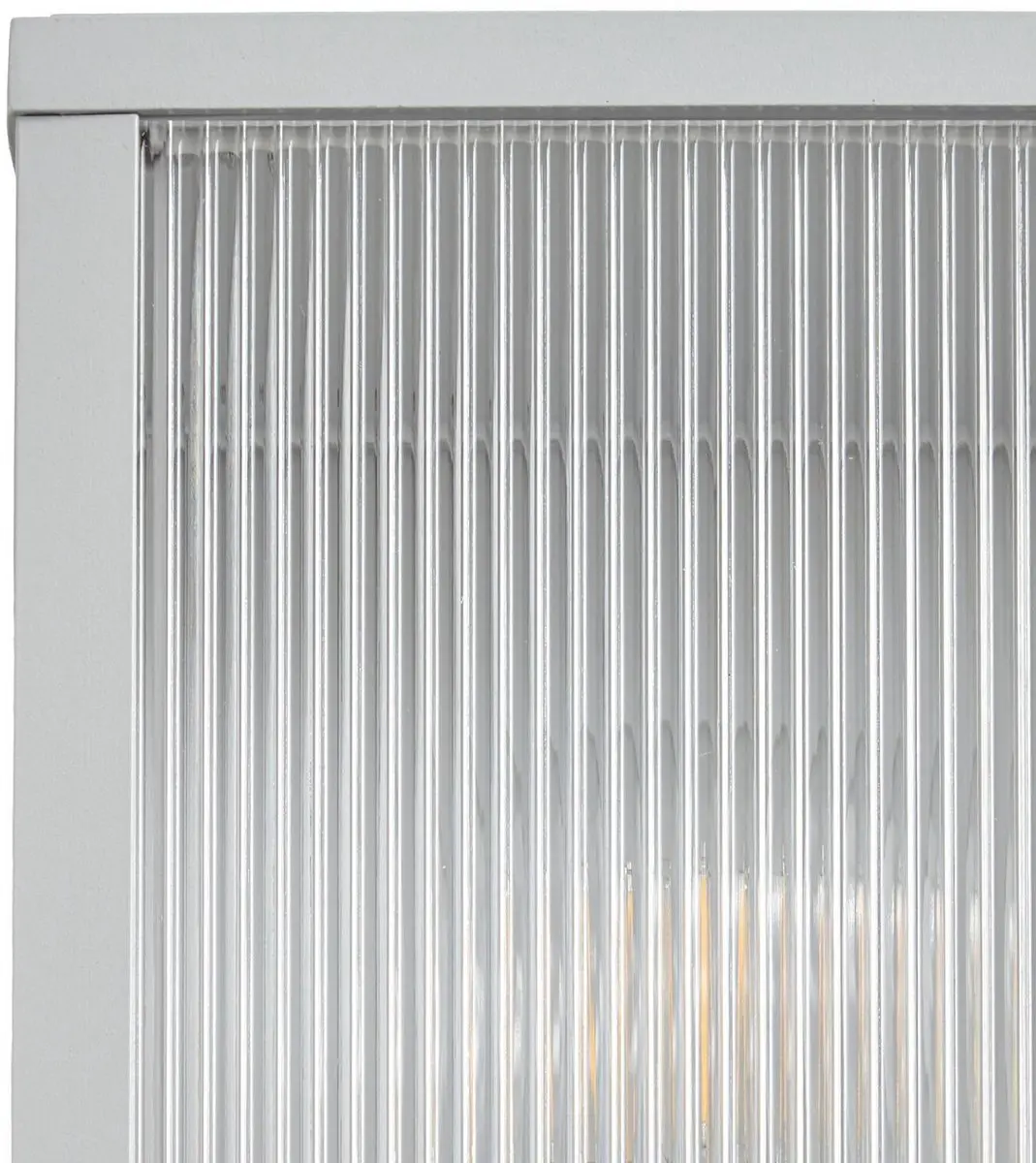 Lindby Wandlamp Buiten 1 Licht E27 - Grijs/Transparant