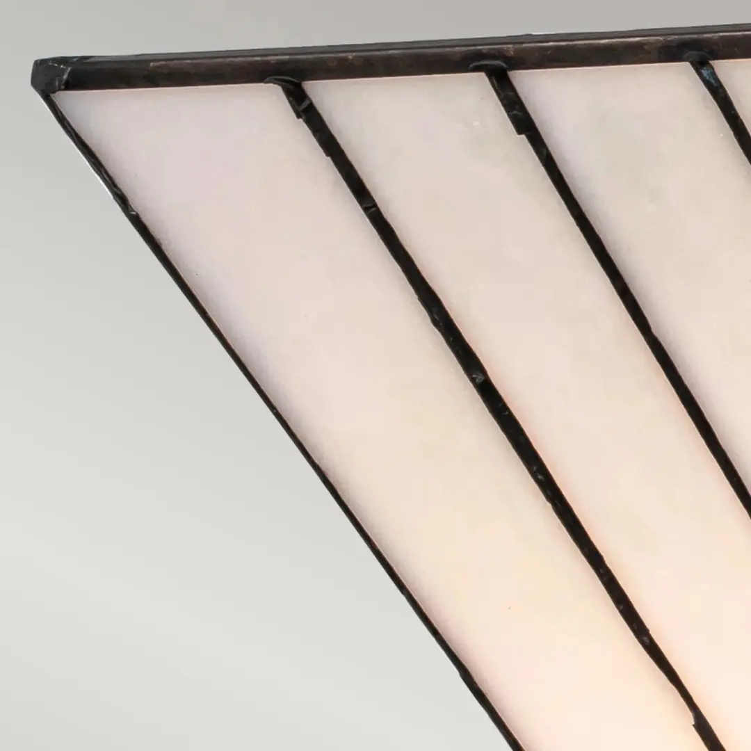 Elstead Tiffany LED Wandlamp Alderley - 2x E14 40W Dimbaar - Vintage Bronze - afbeelding 6 van 6