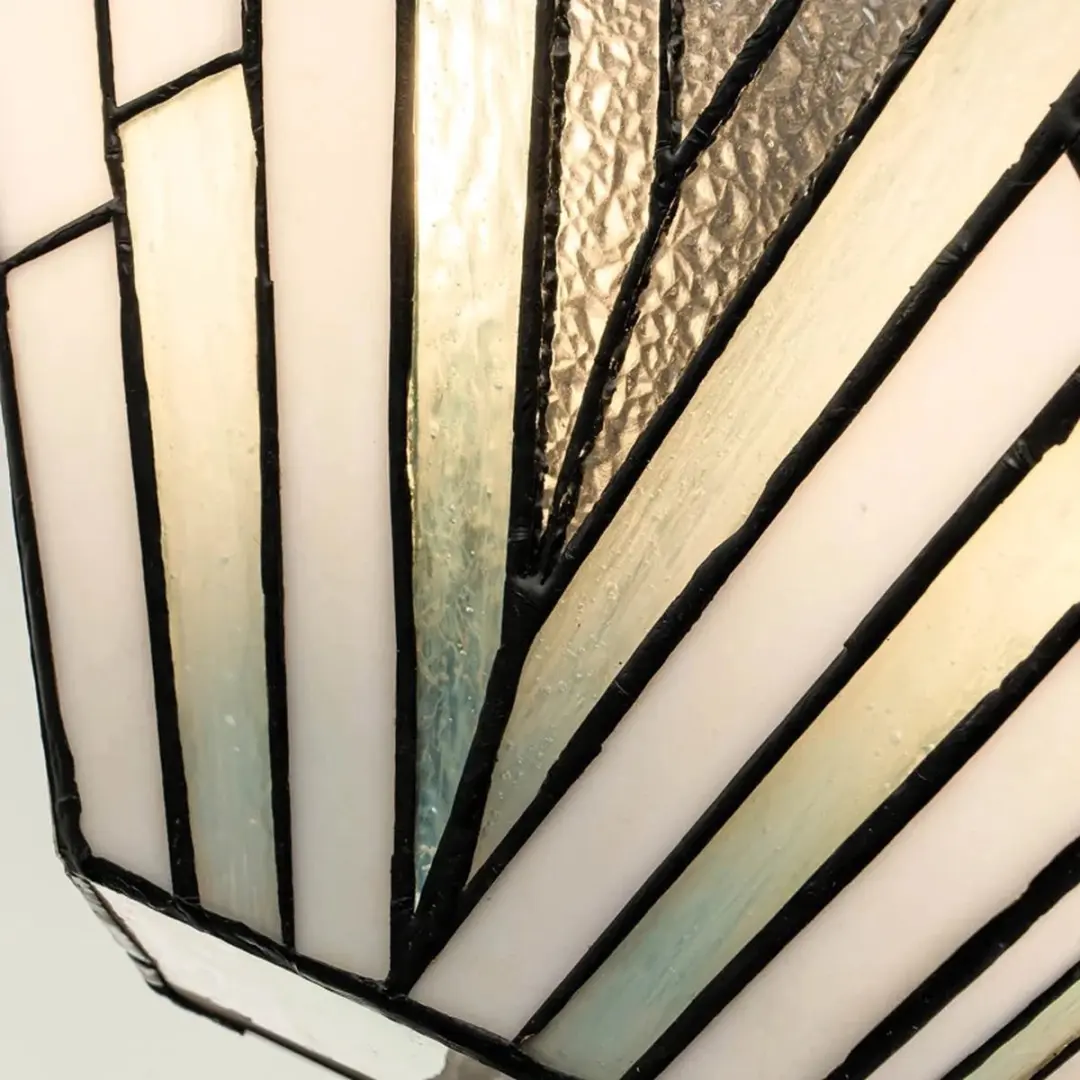 Elstead Tiffany LED Wandlamp Alderley - 2x E14 40W Dimbaar - Vintage Bronze