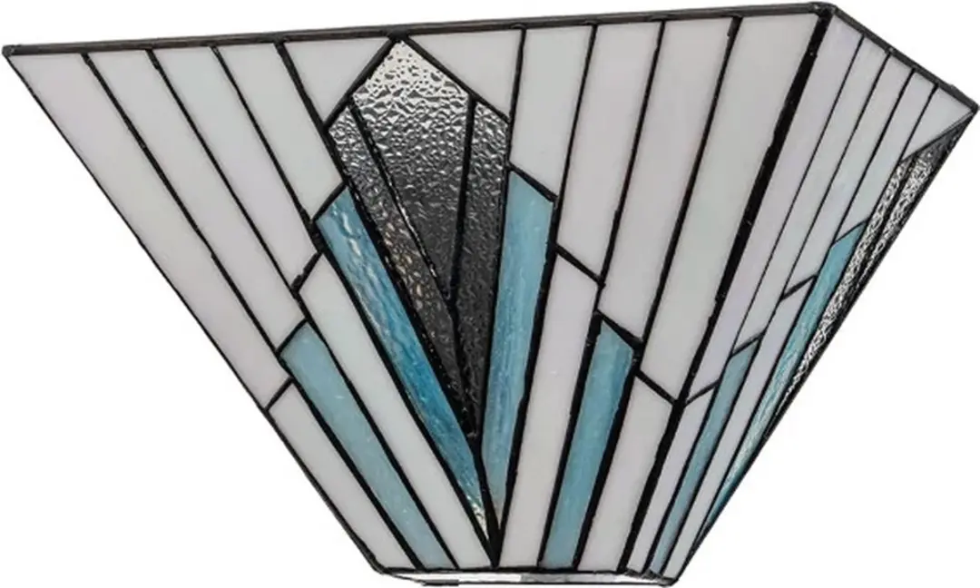 Elstead Tiffany LED Wandlamp Alderley - 2x E14 40W Dimbaar - Vintage Bronze
