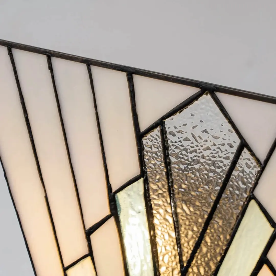Elstead Tiffany LED Wandlamp Alderley - 2x E14 40W Dimbaar - Vintage Bronze