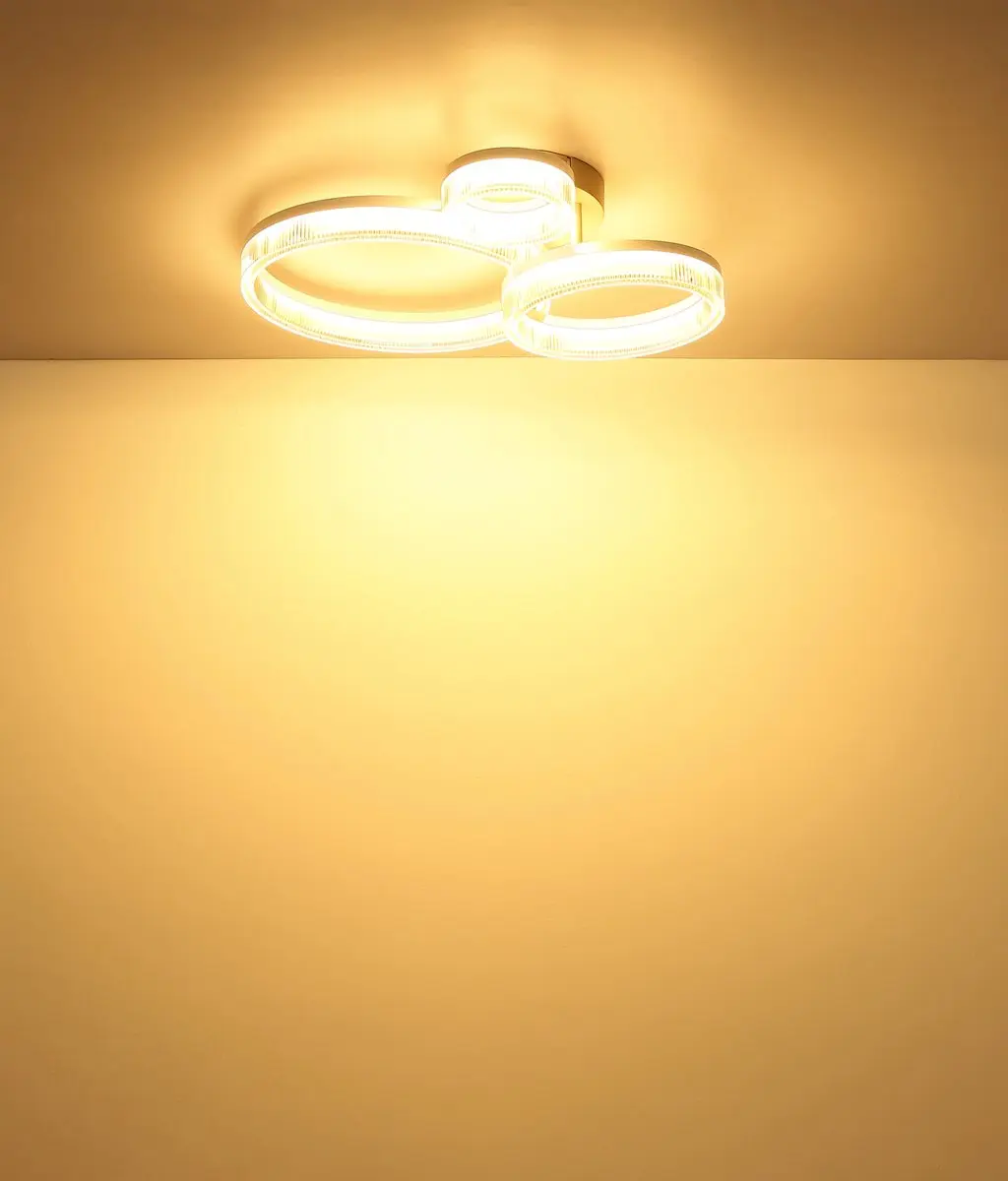 Globo LED Plafondlamp Ringen Zandkleurig 24W 2000Lm - afbeelding 6 van 6