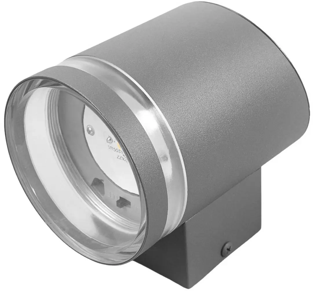 Lindby Solar Buitenlamp 1 Licht - Grijs/Transparant