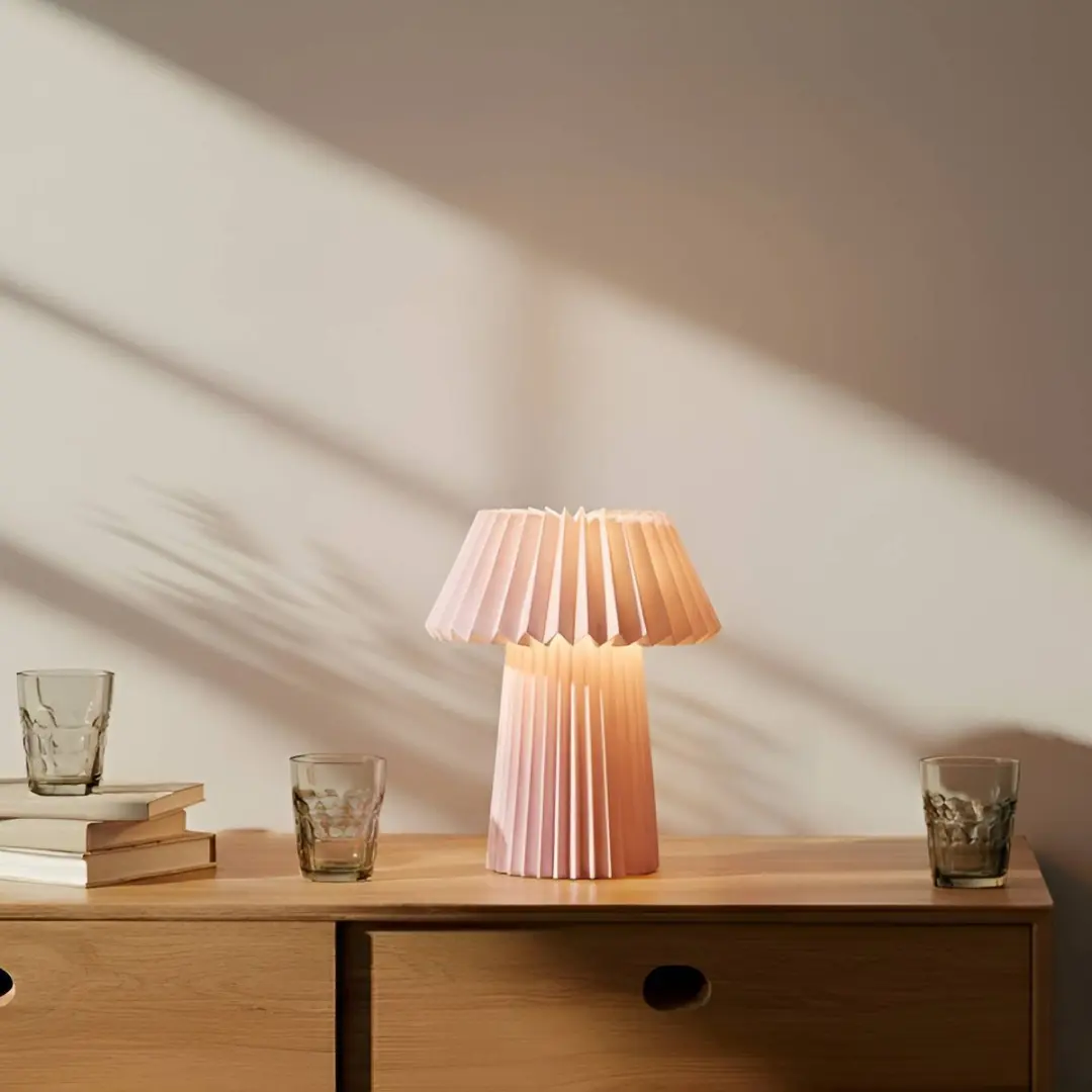 Lindby Tafellamp 1 Licht Papier