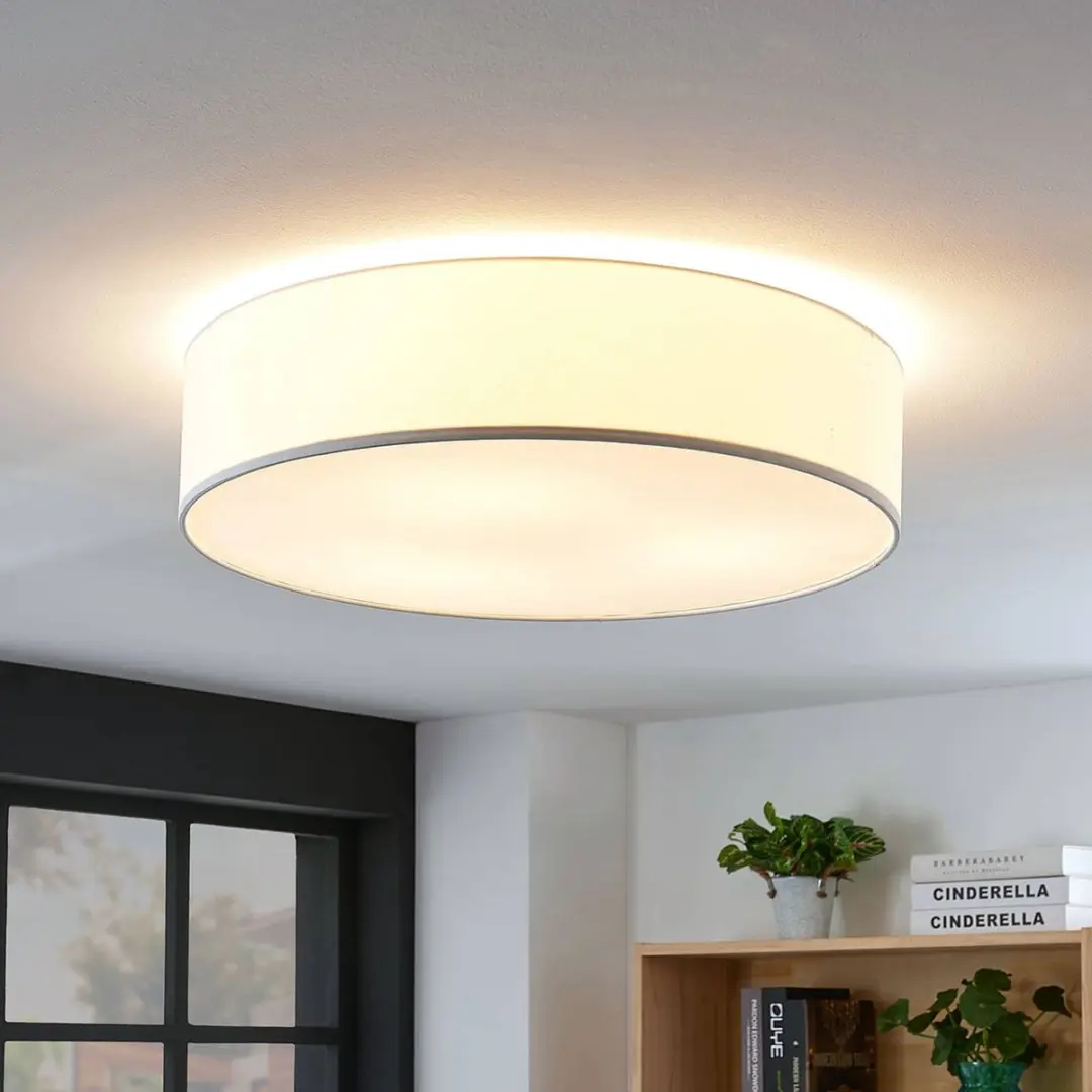 Lindby Plafondlamp 3-Lichts - 57cm - Wit