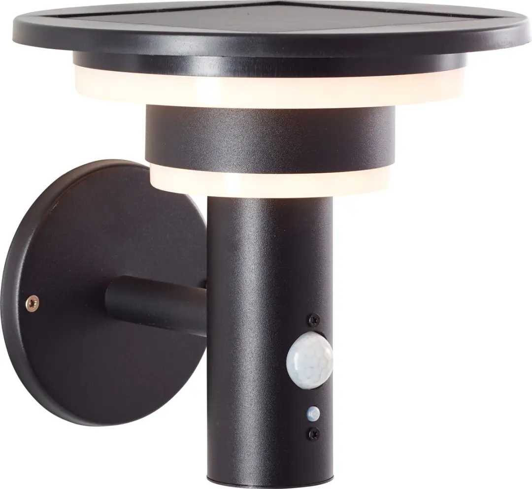 Brilliant Garvina LED Buiten Wandlamp 3W - 430lm - Zwart