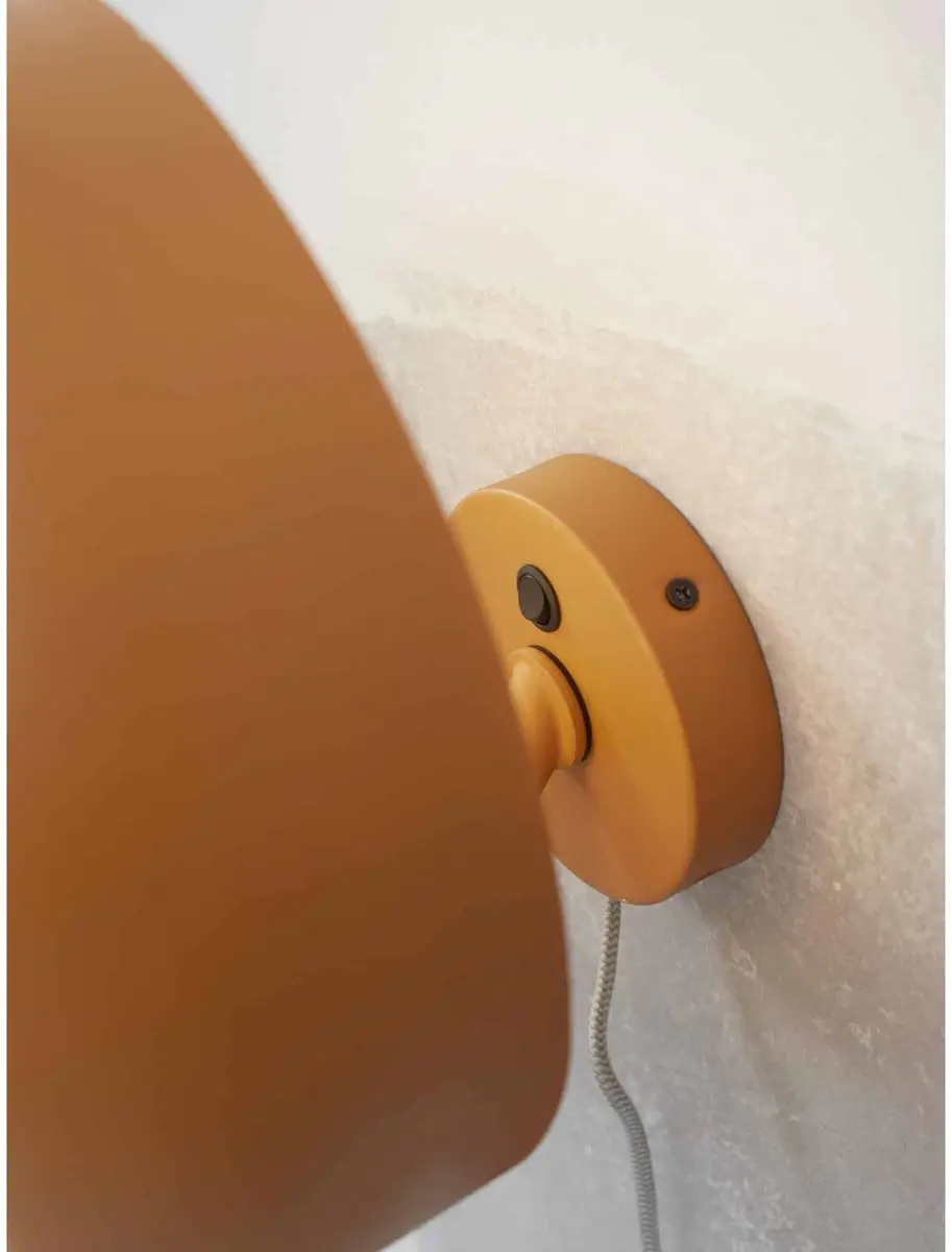 it's about RoMi Wandlamp Porto - Oranje Ø25cm