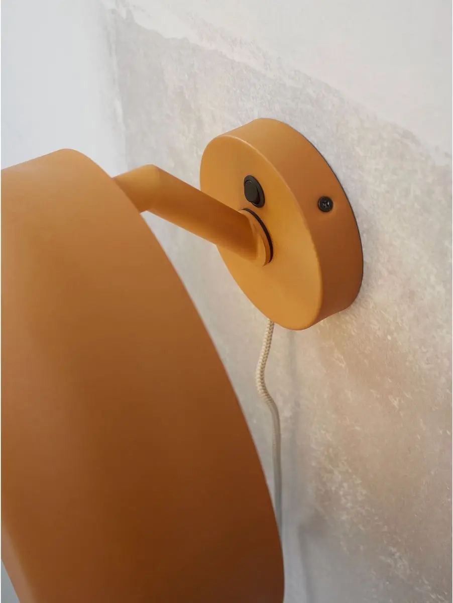it's about RoMi Wandlamp Porto - Oranje Ø25cm - afbeelding 6 van 6
