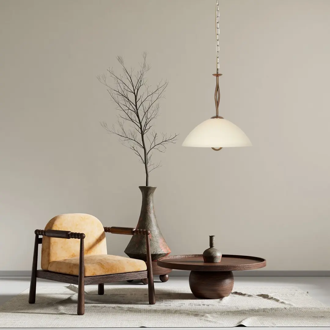 Steinhauer Anthea 4327BR Hanglamp - Ø45cm - Brons
