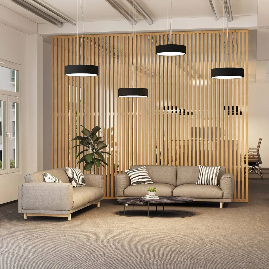 ARCCHIO Hanglamp Metaal Acryl 1 Licht - Zwart/Wit