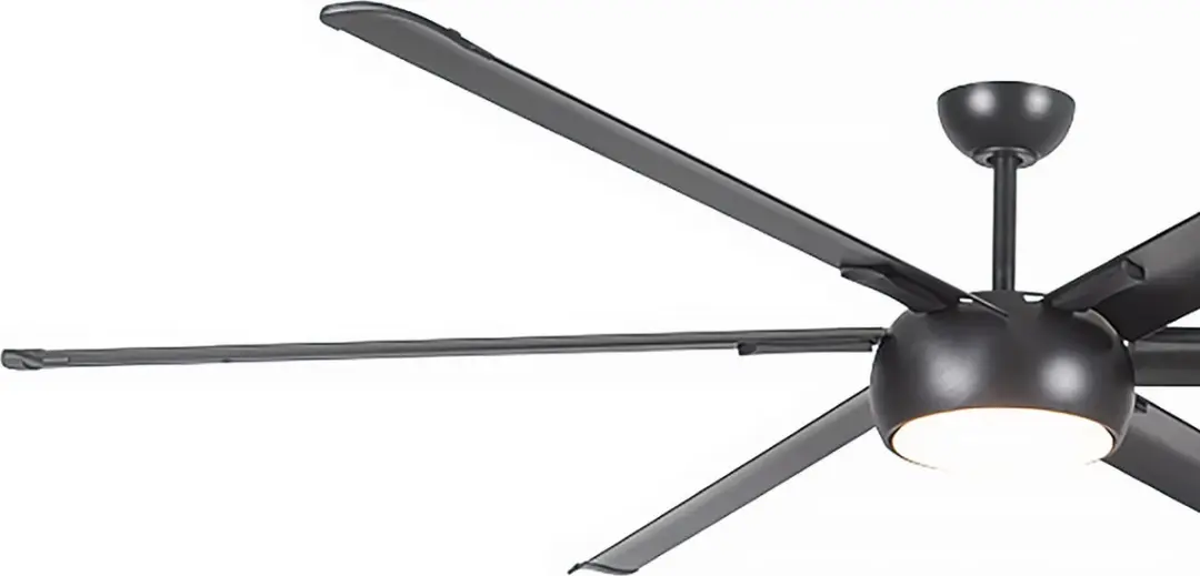 Freelight Ventisei Plafondventilator 213cm - 8 Bladen - 6 Standen - Zwart