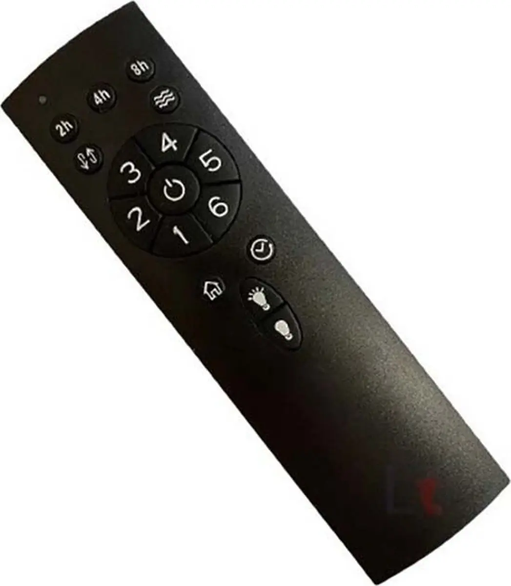 Freelight Ventisei Plafondventilator 213cm - 8 Bladen - 6 Standen - Zwart