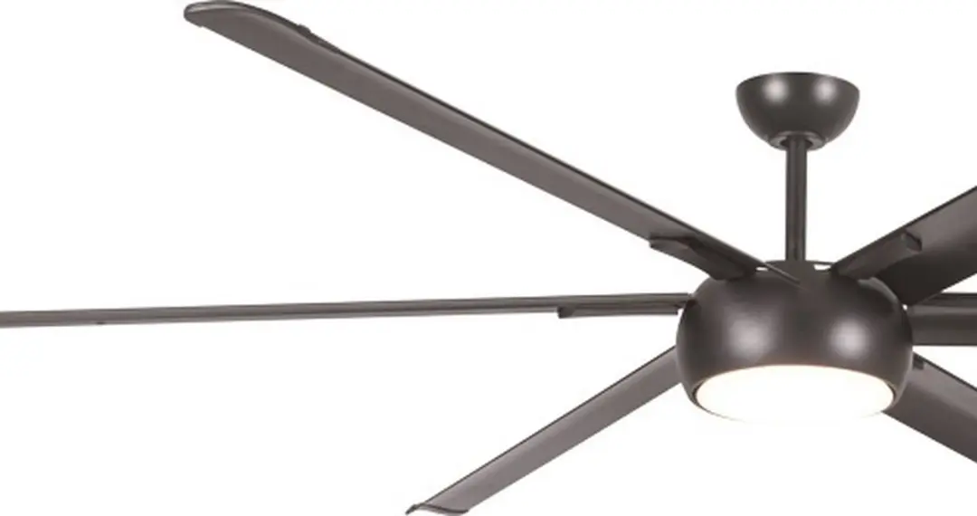 Freelight Ventisei Plafondventilator 213cm - 8 Bladen - 6 Standen - Zwart