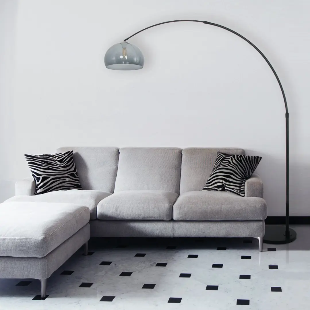 Steinhauer Sparkled Light 9878ZW Vloerlamp - 40W Warm Wit