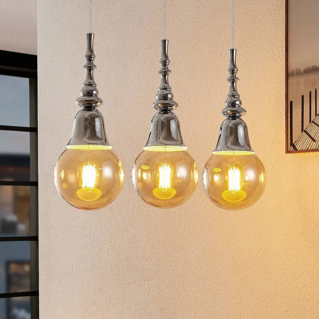 Lucande Hanglamp 3-Lichts E27