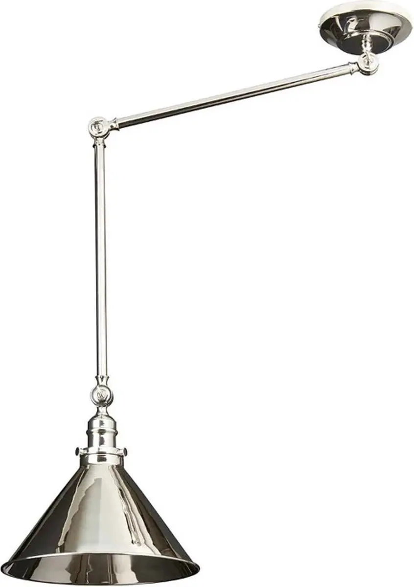 Elstead Provence LED Hanglamp - Dimbaar - Polished Nickel