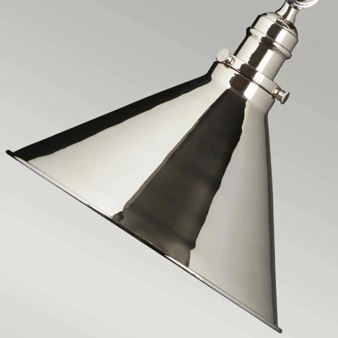 Elstead Provence LED Hanglamp - Dimbaar - Polished Nickel