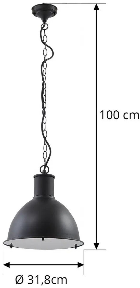 Lindby Hanglamp Buiten 1 Licht E27