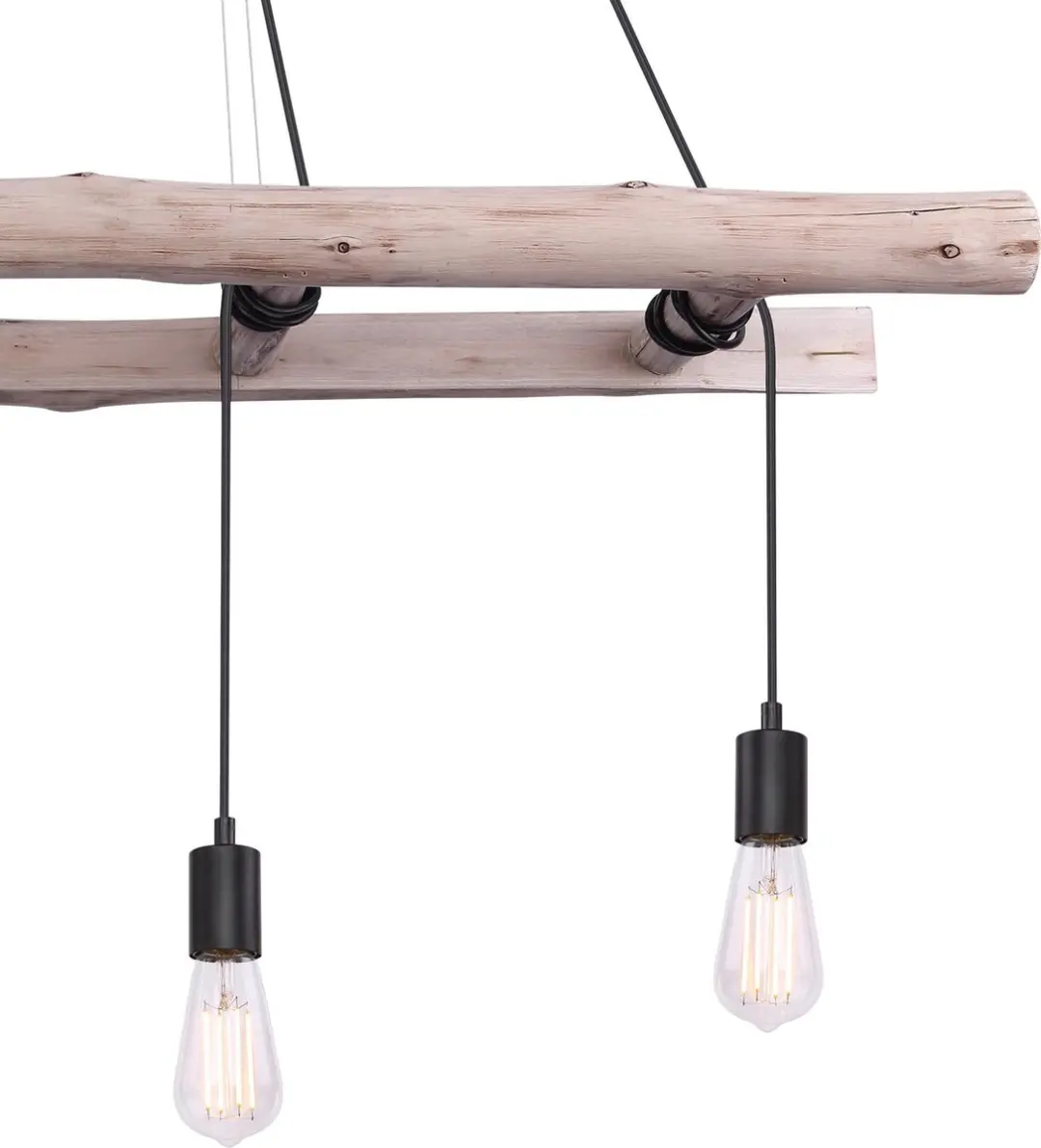 Globo Irmgard Hanglamp - 4x E27 - Naturel