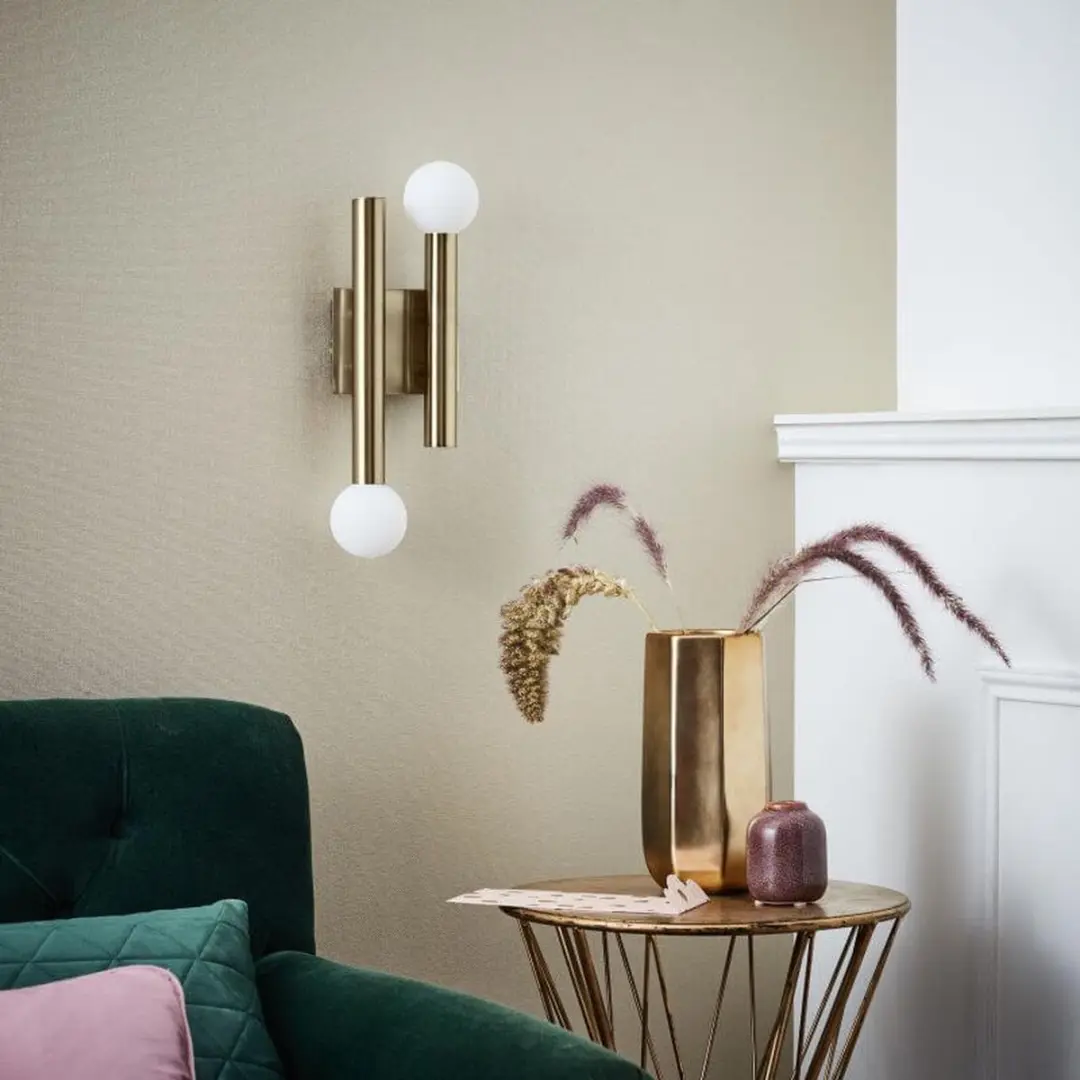 Brilliant Rafa LED Hanglamp 1-vlam - 36W - Goud