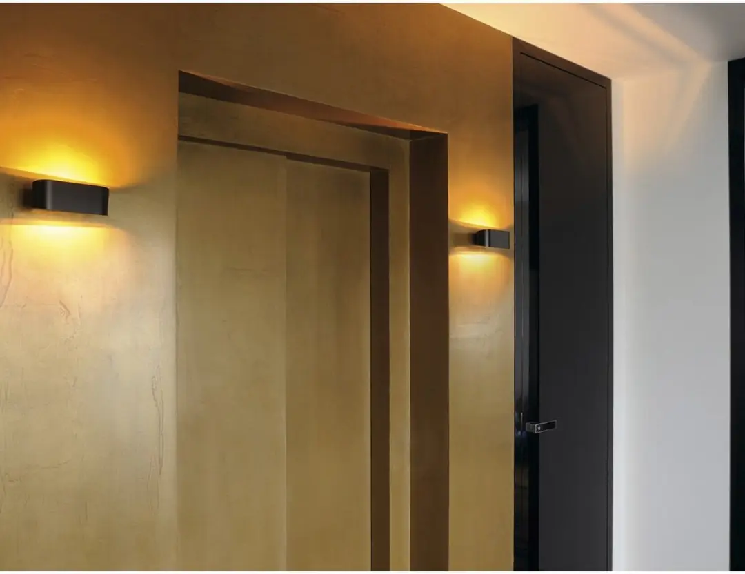 SLV Wandlicht Ovaal 151450 - 1x100W R7S - Zwart