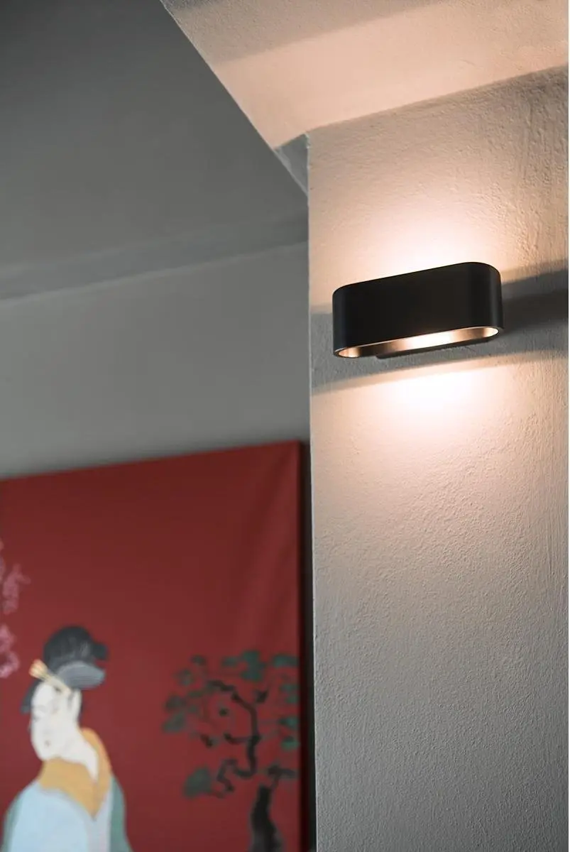 SLV Wandlicht Ovaal 151450 - 1x100W R7S - Zwart