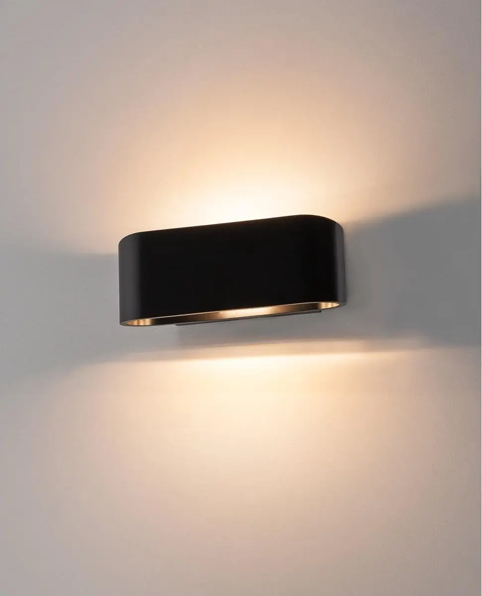 SLV Wandlicht Ovaal 151450 - 1x100W R7S - Zwart - afbeelding 6 van 6