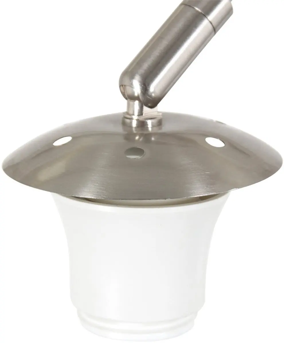 Steinhauer Sparkled Light 8144ST Wandlamp - 145cm - Wit/Zilver