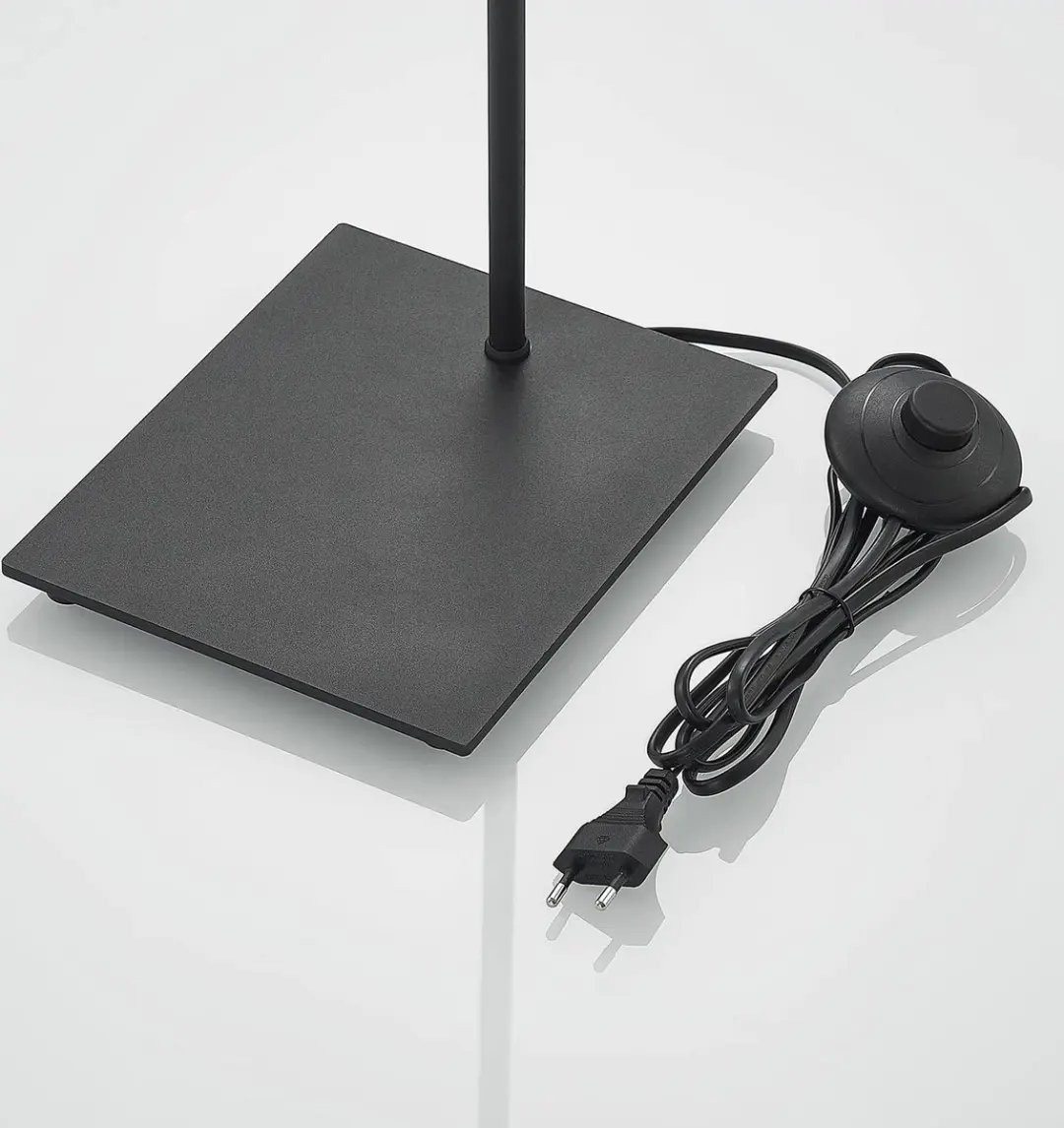 Lindby Vloerlamp 1 Lichtpunt GU10 140cm - Zandzwart