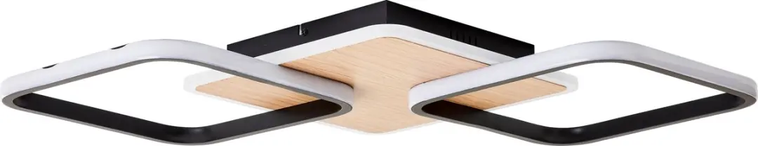 Brilliant Dennet Plafonnière - 1 Lichtpunt - Warm Wit 3000K