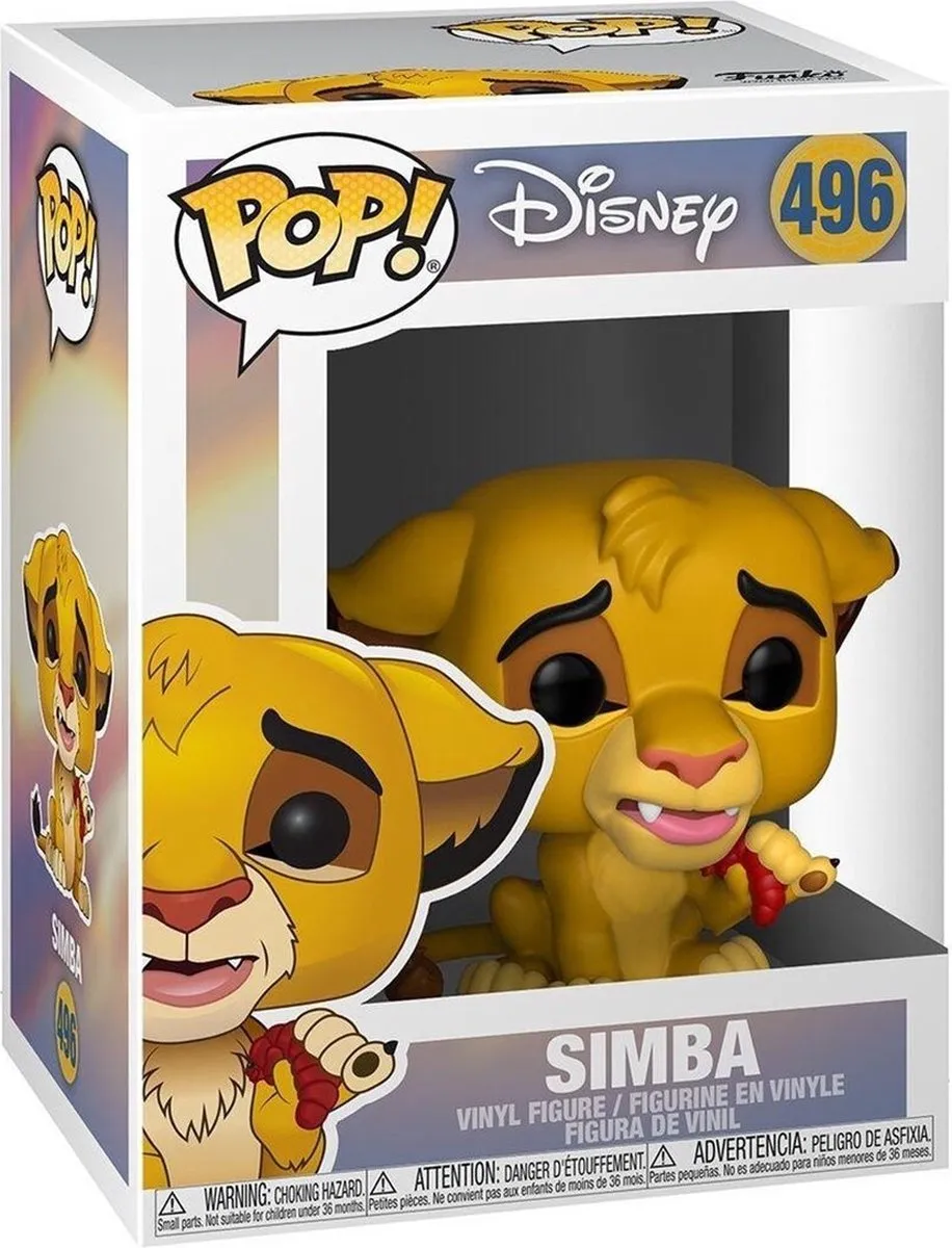Funko Pop! Lion King N°496 Simba Verzamelfiguur