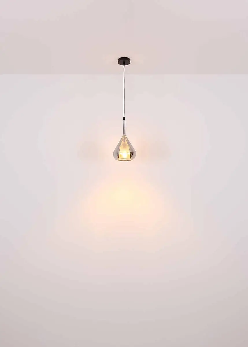 Globo Geeky Hanglamp - Ø20cm - Zwart - E27