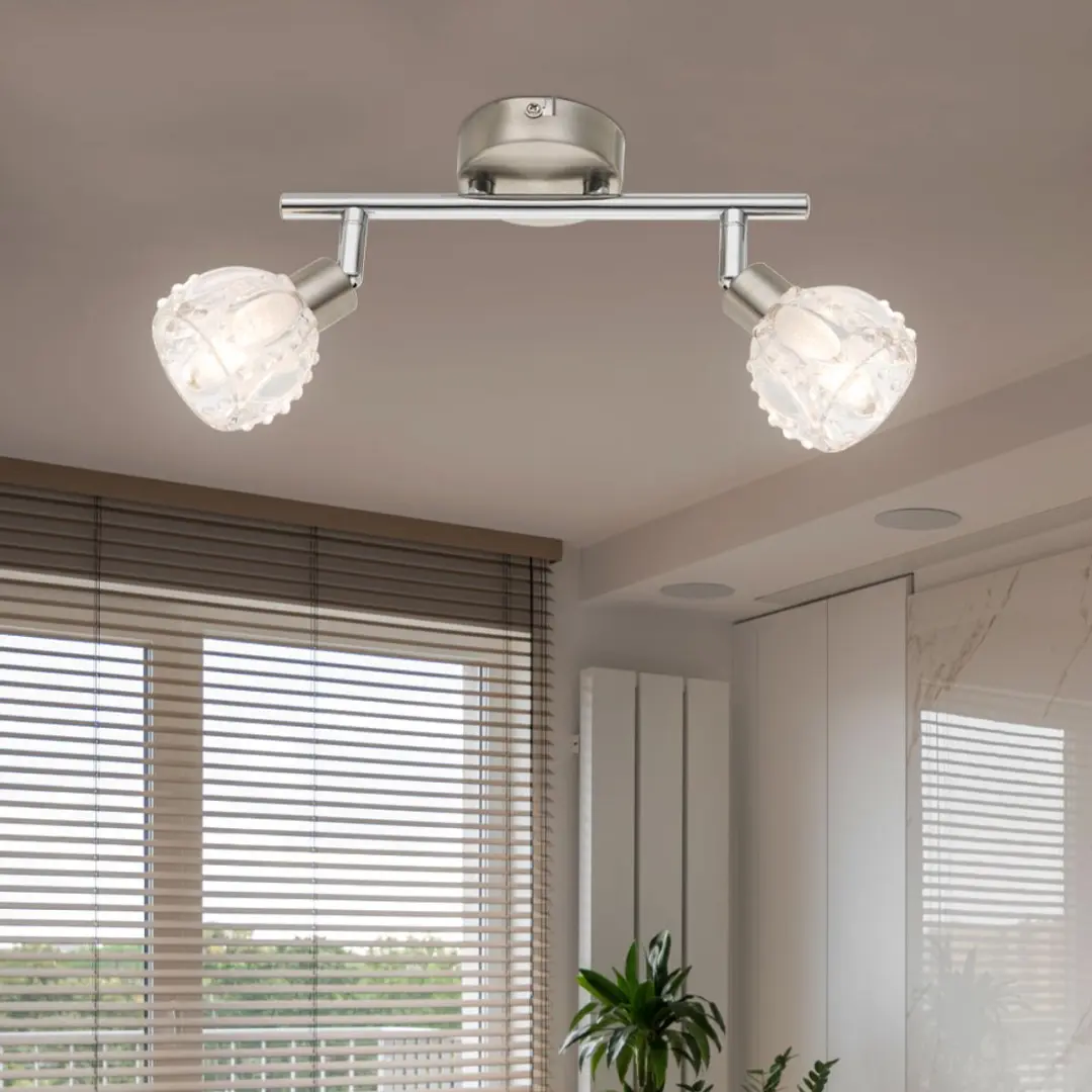 Globo 56180-2 LED Plafondlamp Kristal - 3W - Zilver