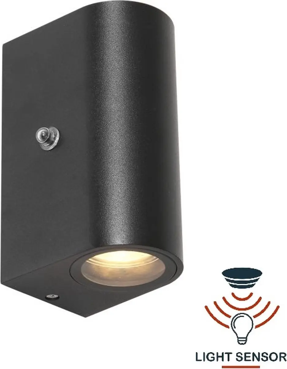 Steinhauer Buitenlamp Wandlamp - Zwart