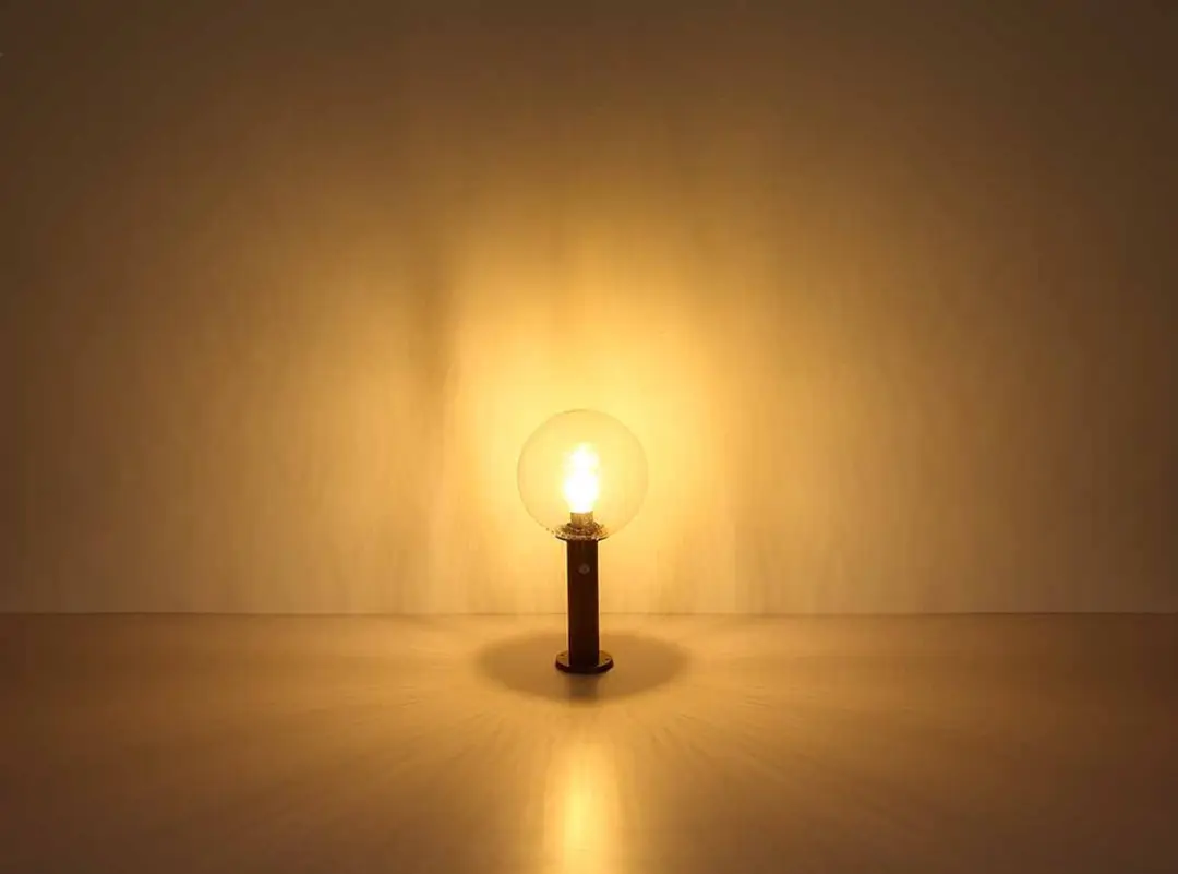 Globo Ossy Vloerlamp - 25cm - Naturel