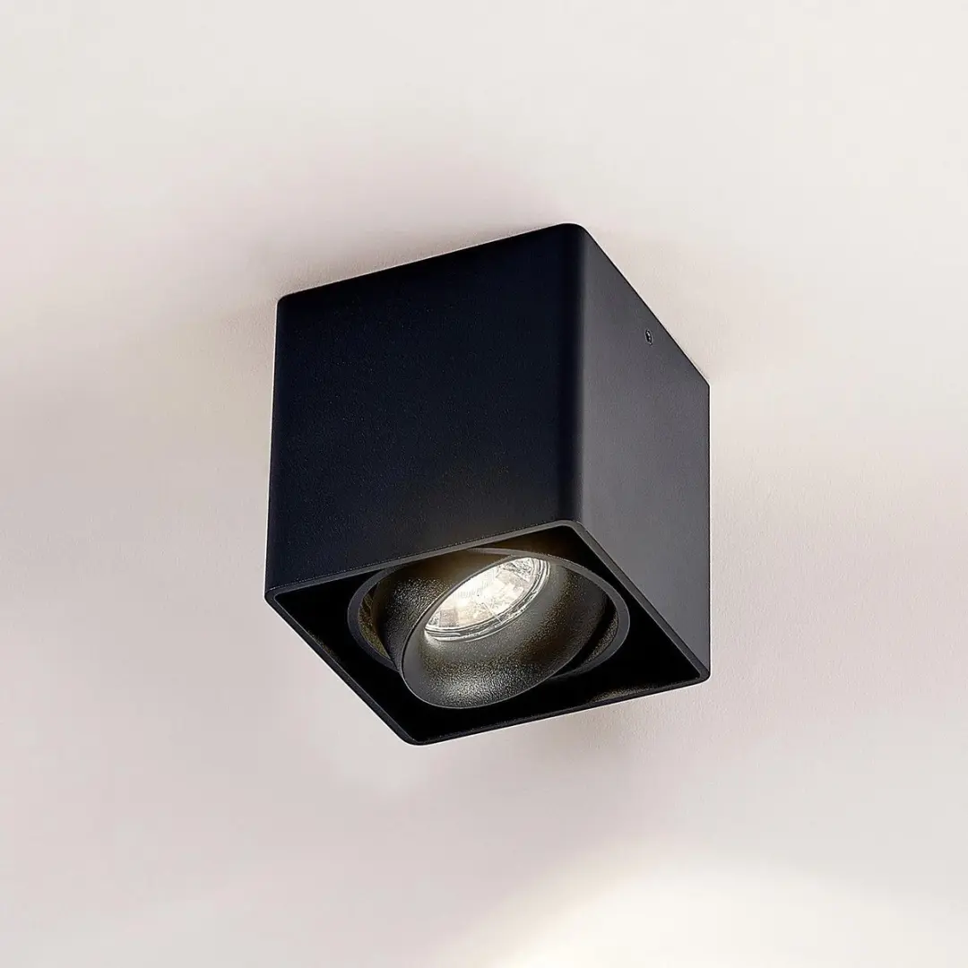 ARCCHIO Plafondlamp 1 Licht GU10 - Zwart - afbeelding 6 van 6