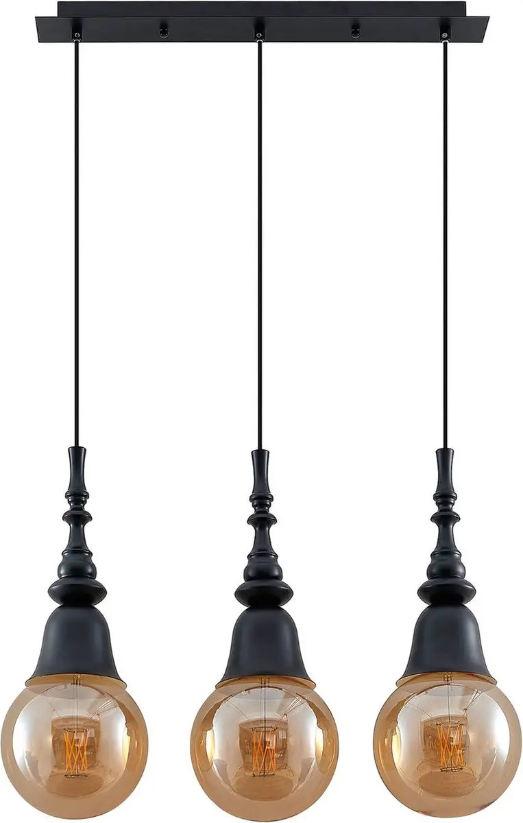 Lucande Hanglamp 3-Lichts E27