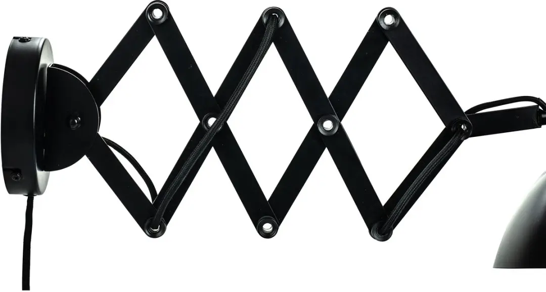 Dyberg Larsen Futura Wandlamp 60cm E14 - Zwart